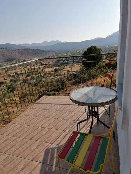 A large Studio (40 sqm) with amazing view in an ecological farm named Lasinthos   Large Studio with view in Lasinthos Eco Park Private room in bed and breakfast vacation rental 51688540