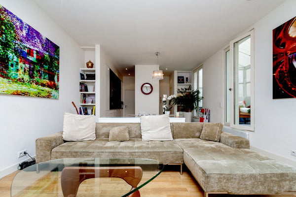 Large one-beedroom loft (70 sq. meters) in central Paris Marais district, near t Paris, France Large loft design deco - Le Marais Entire loft vacation rental 2768408