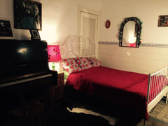 Ground floor of my house: 1 bedroom, dining room with sofa, private kitchen, bat Antwerp, Belgium Vintage flamenco appartment Entire rental unit vacation rental 17913667