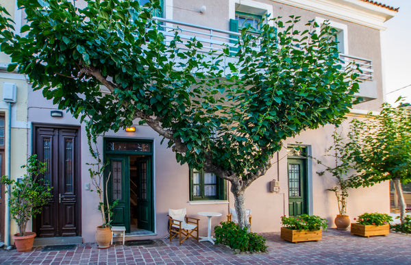 Traditional stone house with two separate bedrooms and a large living room with  New York, NY City House Paleochora Entire home vacation rental 26674785