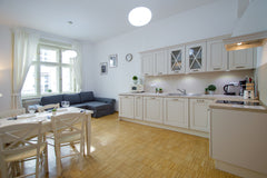 The beautiful, elegant newly-renovated 43m2 apartment. Soft and neutral decor, l Prague, Czechia IN THE HEART OF PRAGUE Cozy Apartment id: (16) Entire rental unit vacation rental 4282453