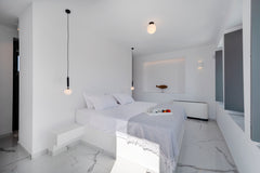 A modern, luxurious newly built suite room on top of the villa with shared pool. Paros, Greece Agathee Cactus villa Suite Entire villa vacation rental 44480970