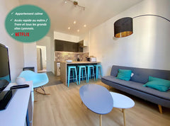 Très proche des grands sites touristiques: <br />🛍 La Part-Dieu, le plus grand c Lyon, France Joli T2 tout équipé - Quartier Monplaisir Lumière Entire rental unit vacation rental 43298830