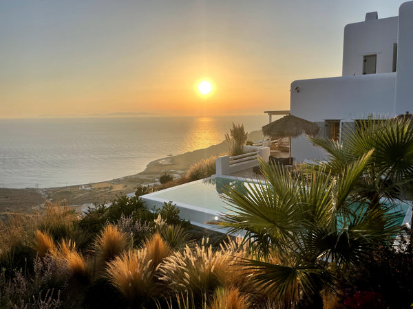 Brandnew and very quiet 4-bedroom standalone pool villa in one of the best locat Gräfelfing, Germany Brandnew Villa Santa Andrea  - 180° ocean view Cycladic home vacation rental 12802645