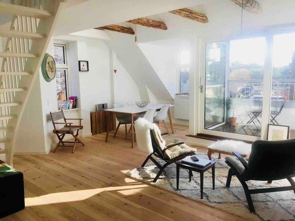 Modern, cosy and bright flat on the top floor with a small terasse.  <br /><br / Copenhagen, Denmark Copenhagen Charming appartement Entire loft vacation rental 28624823