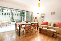Unique apartment on the ground floor of  a neoclassical villa, centrally located Paris, Île-de-France, France Flat with courtyard near Acropolis Entire loft vacation rental 4094400