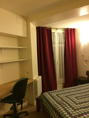 Chambre chez l'habitant, intimité préservée, accès aux toilettes et salle de bai Paris, France Chambre cosy dans beau 3 pieces Private room in rental unit vacation rental 15738273