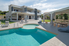 Bright, stylish Villa with easy indoor/outdoor living, lovely garden and spa whi Greece Elaida Villa, Heaven on Earth! Entire villa vacation rental 2570922