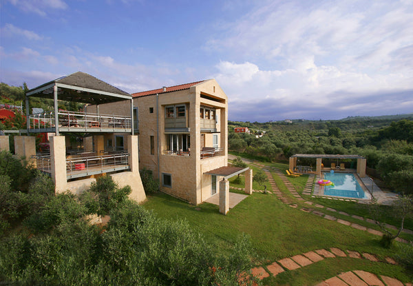 Come and relax; you’ll find peace and space! Enjoy western Crete in style.<br /> Chania, Greece Superb Accessible Architecs villa with heated pool Entire villa vacation rental 3382724