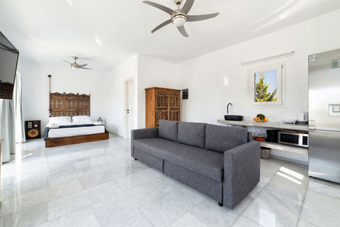 A magnificent, stand alone, traditional stone built suite with direct access to  Greece Villa Pela - Villa Apollo Entire villa vacation rental 42794082