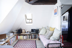 This is a one bedroom apartment tastefuly furnished wih a wide range of French a Paris, France Peaceful parisian penthouse in the upper Marais Entire rental unit vacation rental 19908235