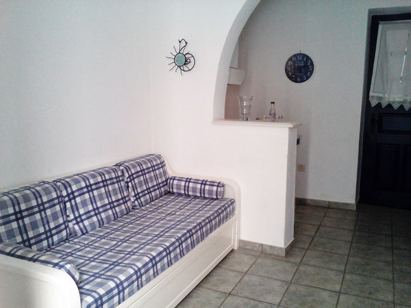 It's a small cozy house. It is built with Cycladic style. It is to the ground fl Naxos, Greece Katerina 's house Cycladic home vacation rental 27902559