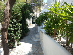 Room for two guests on the ground floor (two single build beds) with small veran Greece NO 10 Double room stone beds  (2 adults) Entire rental unit vacation rental 19686244
