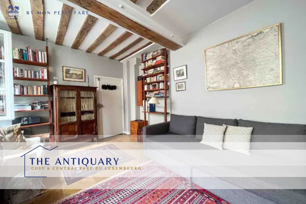 Discover my 23m² property:<br />✳︎ QUIET & COSY<br />✳︎ Decorated with care<br / Paris, France ✧L'Antiquaire✧ Cosy & Central  of Luxembourg Park✧ Entire rental unit vacation rental 19447111