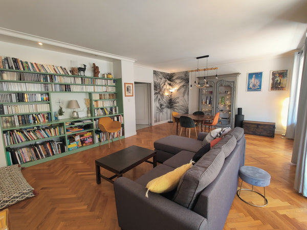 Ce logement familial est proche de tous les sites et commodités. 3 grandes chamb Lyon, France T4 familial - Secteur Perrache- Clim - Parking Entire rental unit vacation rental 668126733542316562