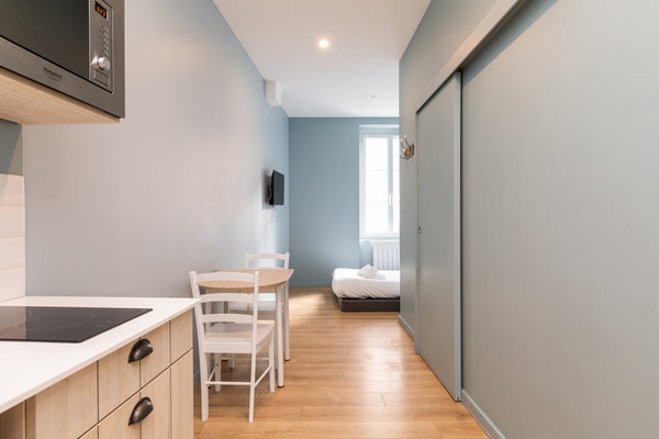 This apartment will charm you by its cosy side: current decoration and very well Lyon, France Dify Calm - Jean Macé Entire rental unit vacation rental 696980699113129346