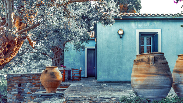 Wake up to the sound of the birds singing. Enjoy the slower pace of village life Greece The Blue Getaway - Next to Pithara Waterfalls Cycladic home vacation rental 43971266