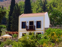 The house has amazing  views overlooking Mandraki harbour and the island of Sain Nicosia, Cyprus A perfect house on a perfect island Entire home vacation rental 32840773