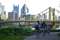 Bike the Burgh Tour  Private Tours and Travel Guide America New York CITY Pittsburgh Destination Tour America New_York CITY Pittsburgh