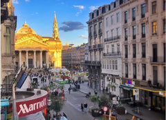 My lovely apartment of 70 m2 in the heart of Brussels is full of light and warmt Brussels, Belgium View on the historic Bourse, no cleaning fee! Entire rental unit vacation rental 29145112