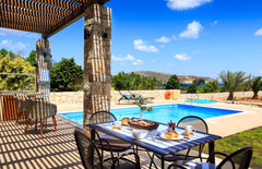 Muses Beach Villas are situated right on the edge of the sandy Kouremenos beach.  Muses Beach Villas - Cleo Entire villa vacation rental 593364781757457349