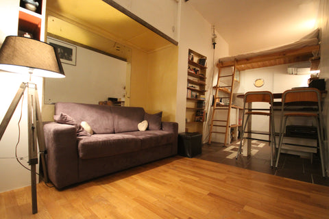 <b>The space</b><br />A deux pas du Canal Saint-Martin dans le quartier joviale  Nice, France Le petit nid Entire rental unit vacation rental 5736180