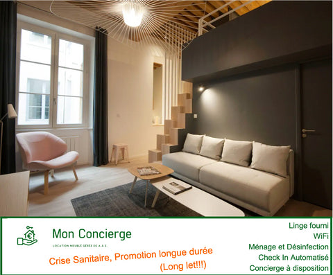 Appartement de charme dans le 1er arrondissement de Lyon pour 2-4 personnes proc Caluire-et-Cuire, France Appartement "Royale" dans Lyon Entire rental unit vacation rental 40216358