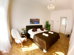 This spacious sunny room with a king-size bed, high-quality one-piece mattress,  Hlavní město Praha, Czechia Lovely room in the heart of Prague with wellness! Private room in rental unit vacation rental 19444213