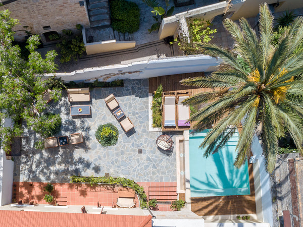 Neoclassical Dodecanese building located in the heart but yet very quiet and tra Rhodes, Greece Estia Entire Property Entire villa vacation rental 42533845