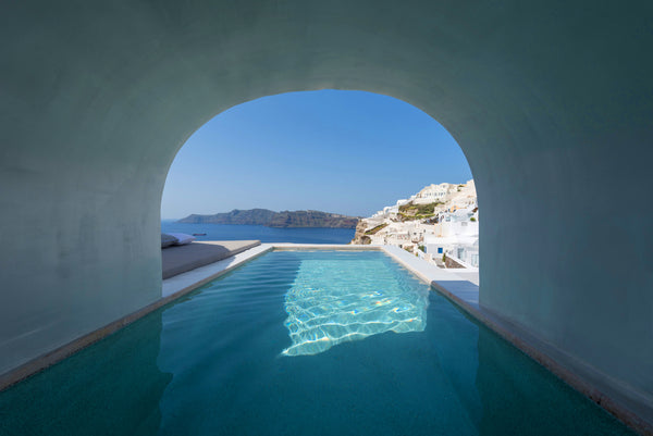 Where sea and sky hypnotize your soul.<br /><br />Cherish every single day of yo Oia, Greece Echoes Suites | Majestic Suite with Plunge Pool Room in boutique hotel vacation rental 30193719