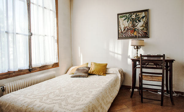 Small but sunny bedroom and private (guest only), marble-tiled bathroom with sho Paris, France Charming bedroom in trendy Bastille Private room in rental unit vacation rental 3518733