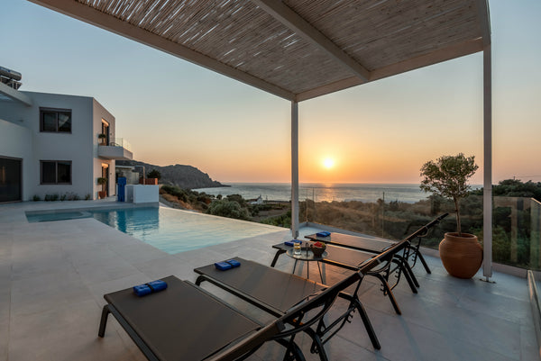 This amazing villa invites you to an unforgettable holiday in a tranquil and pic Chania, Greece Magnificent Brand New Villa in Sfinari Entire villa vacation rental 683680920400039087