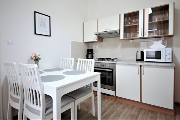 Comfortable apartment, fully equipped, 2 bedrooms and kitchen available, 4th flo Prague, Czechia Angel City Aparthotel - Apartment n.12 Room in serviced apartment vacation rental 37994282
