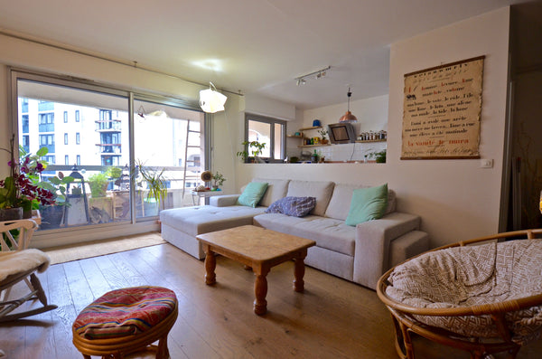 Appartement spacieux et agréable, vous serez au 6ème étage avec balcons, dans un Paris, France Large & Nice flat - Canal de l'Ourcq - La Villette Entire rental unit vacation rental 21454628