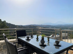 Relax in our beautiful house and enjoy the magnificent view of the highest mount  MΧΞ House, with 240 degree view from the terrace Entire cottage vacation rental 669932927407151972