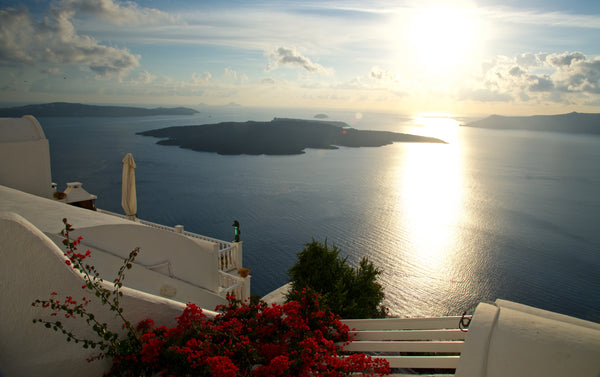 If you are looking for a quiet place but close to downtown Fira, breathtaking vi Thera, Greece Studio in private villa with shared pool Private room in guest suite vacation rental 19626696