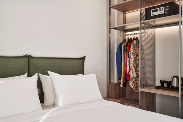 NLH KERAMEIKOS - Neighborhood Lifestyle Hotels features a fitness center and a b Athens, Greece NLH Kerameikos | Standard Double Room Room in hotel vacation rental 52249689