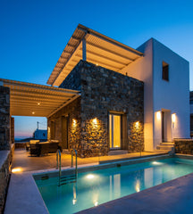 Villa Kampanelli is a luxurious detached house for 2-6 guests, 180m², in Ano Mer  Villa Kampanelli Mykonos Cycladic home vacation rental 50505658