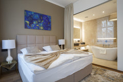 Newly reconstructed apartment in 19th century building offers pleasant and comfo Hlavní město Praha, Czechia Luxury Prague Riverside Apartment Entire rental unit vacation rental 40031723