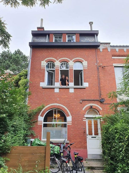 We offer you a bedroom and a bathroom in our house. The bedroom is located on th Ghent, Belgium Private room in city house (with 2 bikes) Private room in home vacation rental 51242261