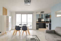 You will have a pleasant stay in my 43sqm apartment with balcony located in the  Lyon, France Modern and bright apartment, Lyon 7th Entire condo vacation rental 45476854