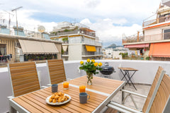 This is our newly refurbished 85 sq.m. 2-bedroom  penthouse apartment located in Greater London, England, United Kingdom Terraced Penthouse close to the Acropolis Entire rental unit vacation rental 32735001