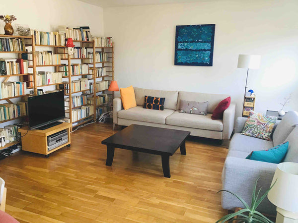 My apartment  is 80 square meters. It is situated in the centre of Paris, near P Paris, France Spacious and sunny apartment near Republique Entire rental unit vacation rental 13836786