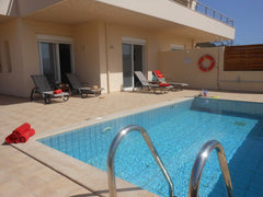 The villa has its own private swimming pool, parking area and terraces. They inc Chania, Greece Villa with spectacular views & private pool Entire villa vacation rental 17410533
