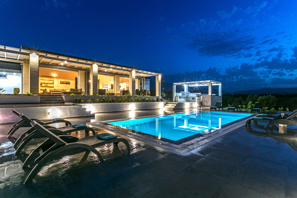 Set among rolling olive groves and yet only 2 minutes away from the nearest beac Chania, Greece Luxurious 4bdrm villa Cawe,large pool, seaview... Entire villa vacation rental 32828872