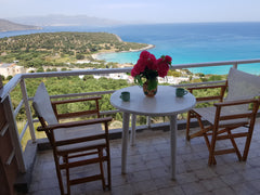 Unique view studio (sea and mountain view) in Istron of Agios Nikolaos.<br />You  Unique view studio in Istron of Agios Nikolaos Entire rental unit vacation rental 615094029329565021