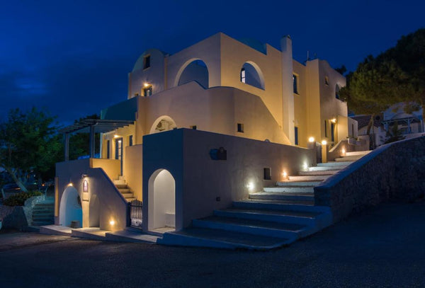 Cultural House is located in the traditional settlement of Pyrgos in Santorini.  Greece Cultural house Studio sea view room Entire serviced apartment vacation rental 43878048