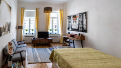 Only a few minutes to downtown by streetcar or subway, a young, hip neighborhood Vienna, Austria Cozy & stylish flat for 2 near Giant Ferris Wheel Entire rental unit vacation rental 33671105