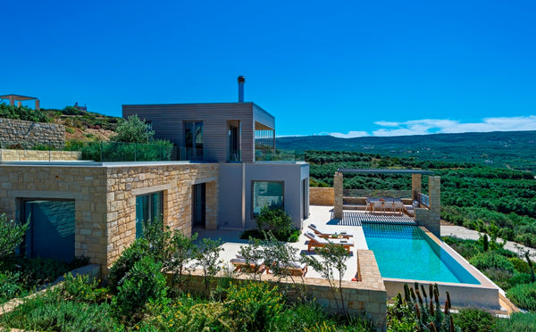 Our brand new 2 bedroom villa Charisma is signature architecture with superb sea Chania, Greece Private 2 bedroom villa near Balos lagoon Private room in villa vacation rental 993140