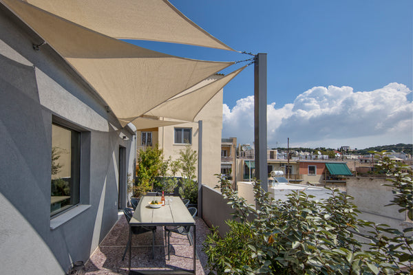 Enjoy the winter sun and the view of the acropolis on the balcony with a patio h GR Sunny Loft with Acropolis View Entire condo vacation rental 52849591